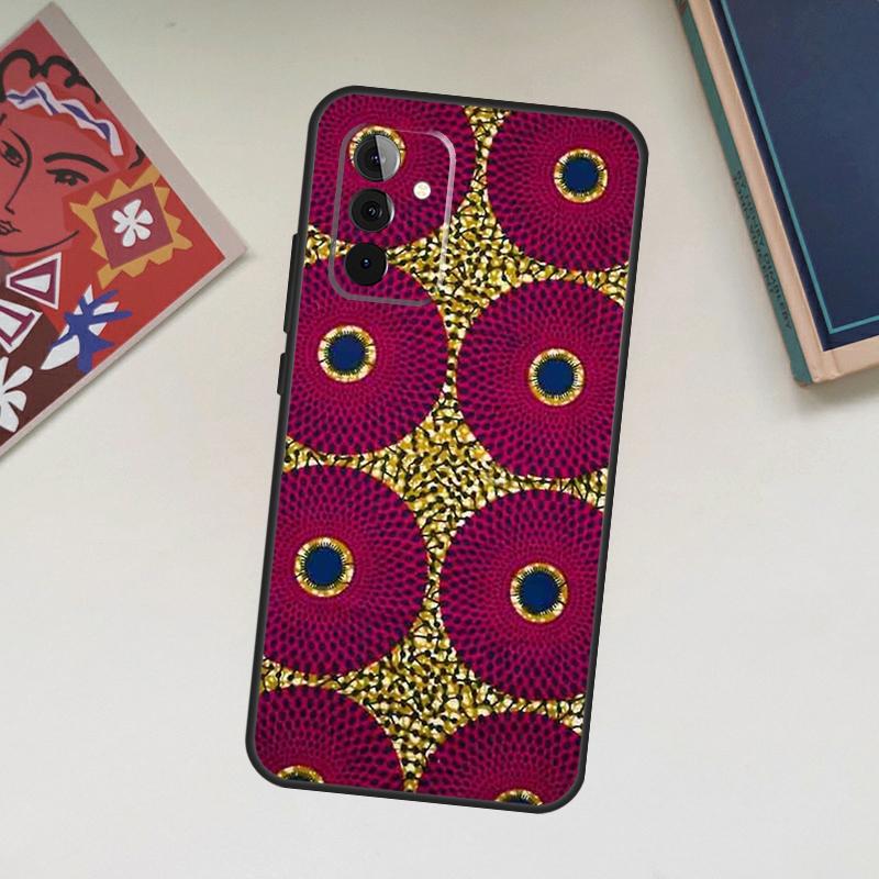 African Wax Fabric Case For Samsung Galaxy A34 A54 A14 A56 A52 A53 A16 A26 A36 A55 A35 A15 A32 A12 A33 A13 A17