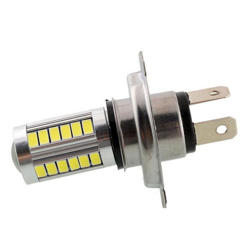 H4/H7/9005/9006 33SMD LED Car Headlight Bulb Daytime Running Light White Motorcycle Fog Lamp 1PC
