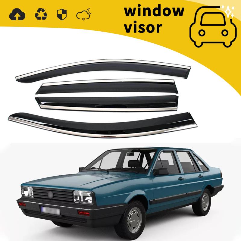 00-15 VW Santana Rain Deflectors: Door Rain Guards & Window Shields