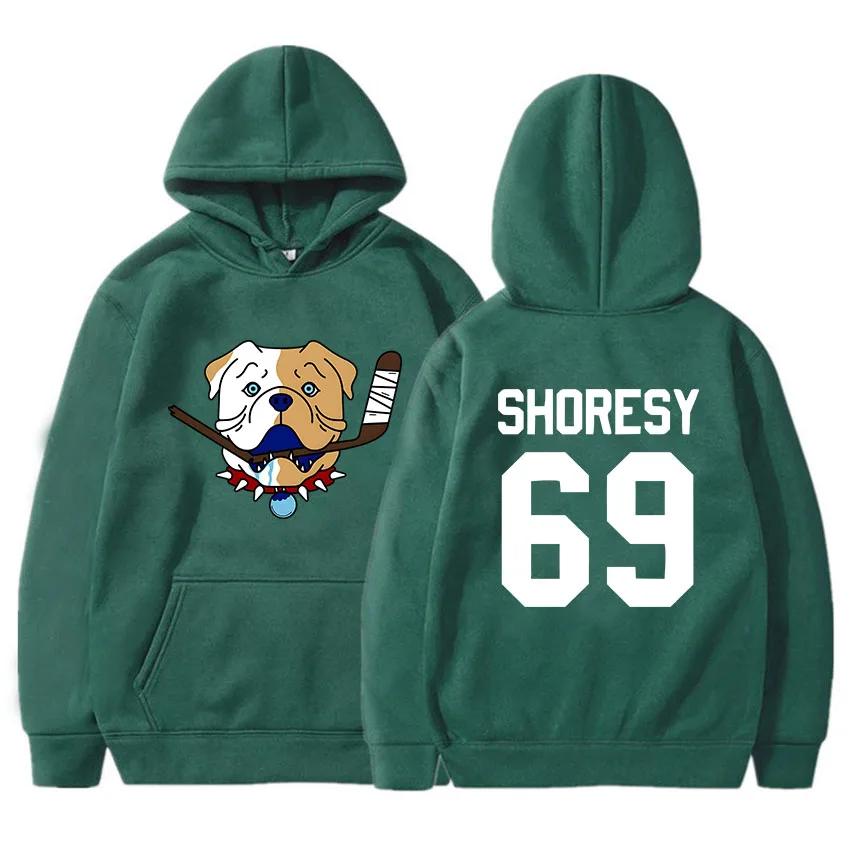 Shoresy69 Sudbury Blueberry Bulldogs Hoodies Men Streetwear Long Sleeve Casual Women Sweatshirts Cartoon Graphic Clothes Hoodie