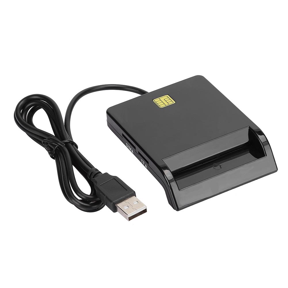 Smart Card Reader Black for Windows 98 Me 2000 NT 4.0 XP CE Vista 7 8 8.1 10 Linux