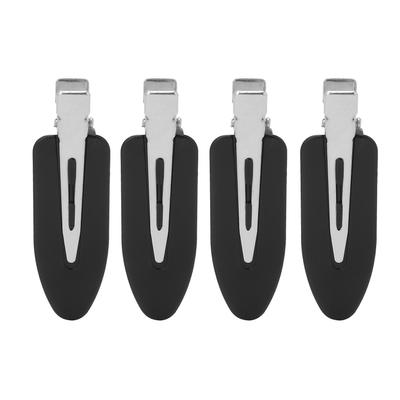 4 Pcs Maquillage Cheveux Barrette Accessoires Pas de Pli Pinces à Cheveux Pas de Marque Pinces de Coiffure pour Femmes Noir