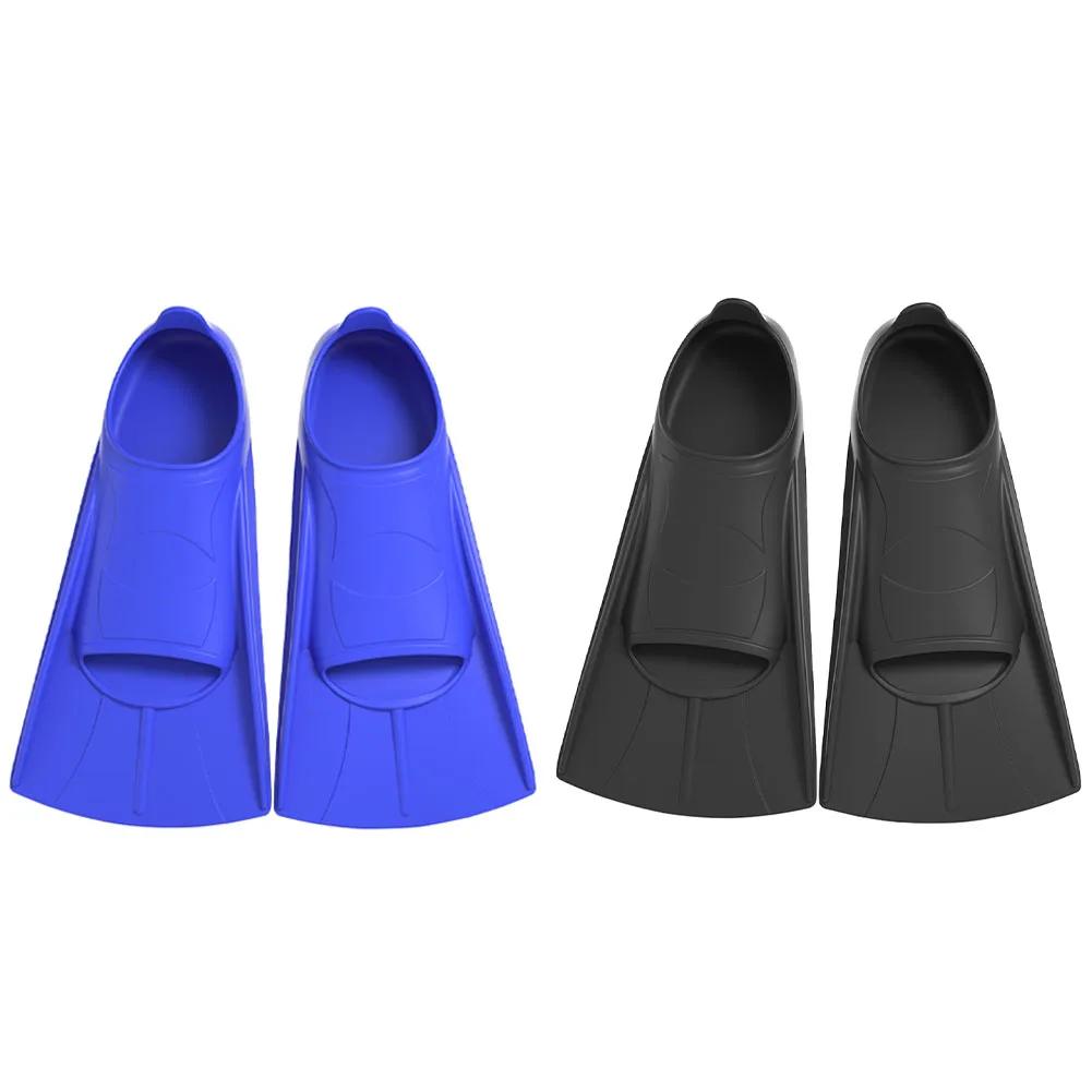 Swimming Training Fins Swimming Flippers Comfortable Floating Flippers Non Slip Diving Shoes Portable for Kids Girls Boys Adults