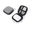 Portable Digital Cable Winder Organizer Case Solid Color Minimalist Tech Storage Box Shockproof Charger Cable Hard Drive Bag
