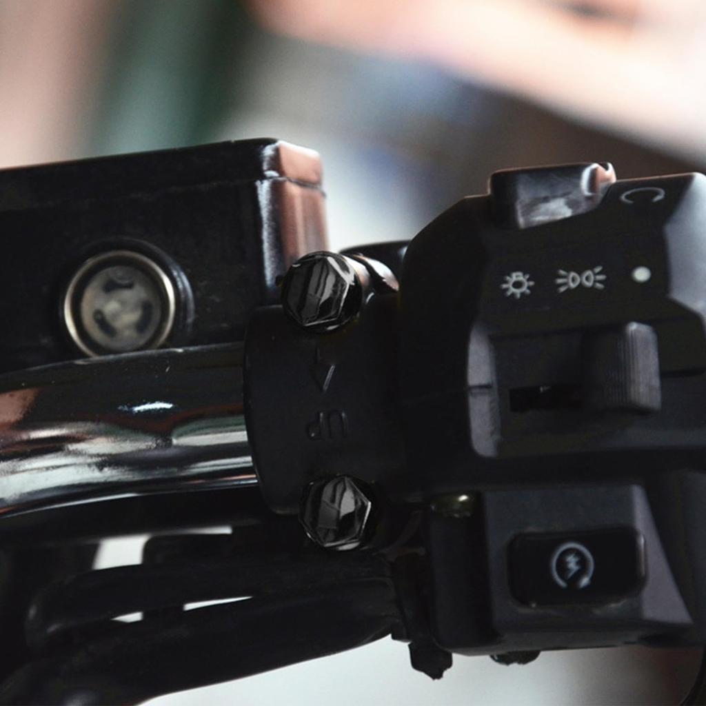 Motorcycle Nut Cover, 5 Colors Decorative Engine Nut Bolt Cover, Motorcycle Decoration Styling Parts,