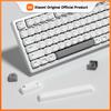 Xiaomi KBDiy Retro MAC Style Keycaps ISO KOA Profile PBT Keycap Custom MX Switch For Mechanical Gaming Keyboard White 138 Key Caps Set