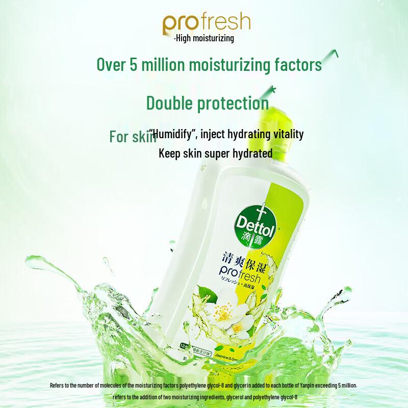 Dettol Refreshing & Moisturizing Shower Gel
