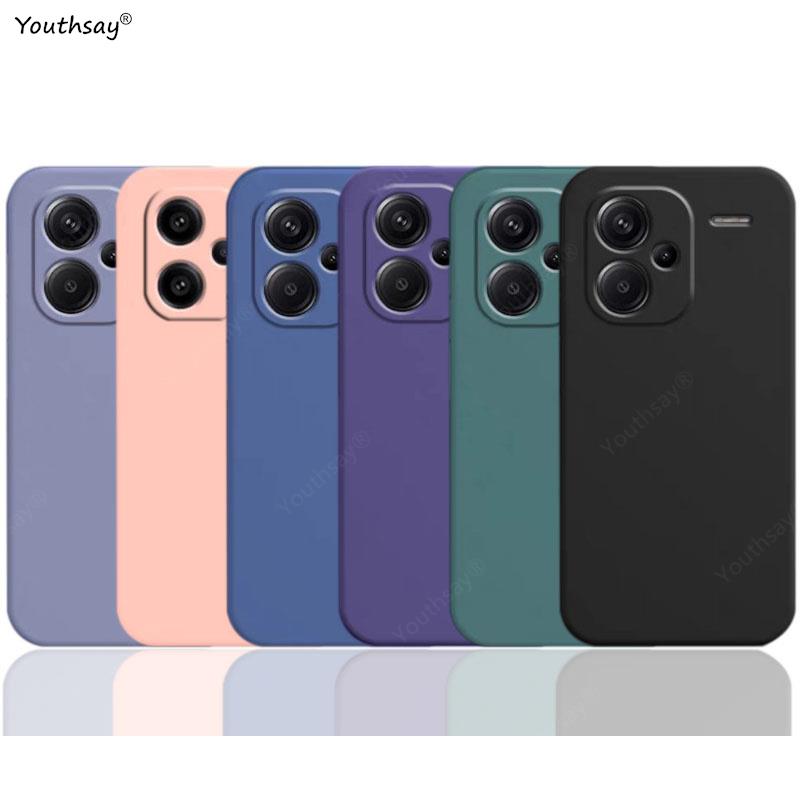 Pro Redmi Note 13 Pro Plus Pouzdro Kryt Xiaomi Redmi Note 13 Pro+ Funda Coque Měkké Tekuté Silikonové Pouzdro Redmi Note 13 Pro