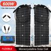 Panou Solar 300W 600W Celulă Solară Flexibilă 18V Controller 10A-100A Placă Solară Pentru Casă Telefon Mașină Rulotă Camping Încărcător Rapid Baterie