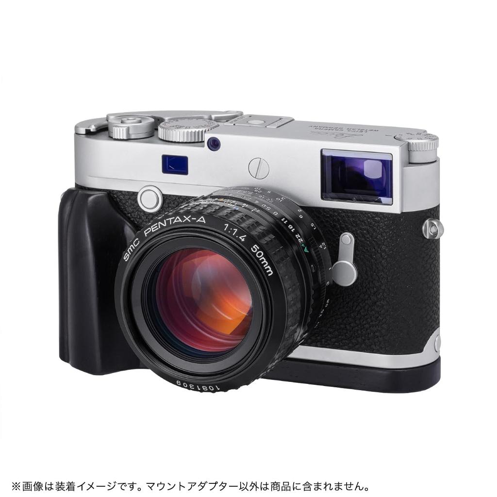 SHOTEN Mount Adapter PK-LM R50 (Pentax K Mount Lens To Leica M Mount Adapter) with Rangefinder-Coupled Helicoid