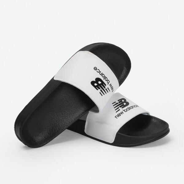 New Balance Slipper 50 Slide White Black Suf050w2