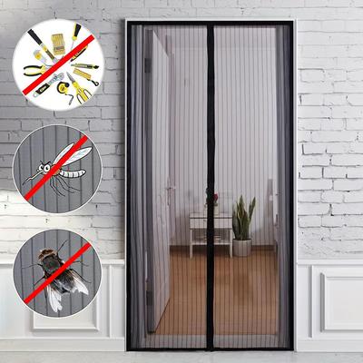 Magnetyczna zasłona drzwiowa przeciw komarom owadom muchom wentylacja domowa zasłona drzwiowa do kuchni w salonie pielęgnacja dziecka