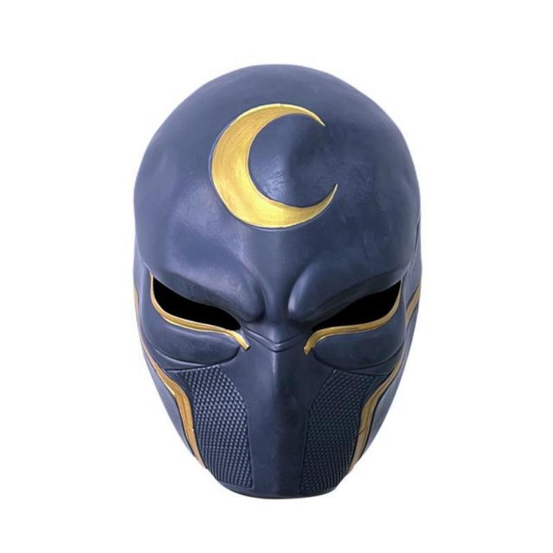 Cosplay Moon Knight Mask Hero Anime Costume Face Shield Halloween Gifts