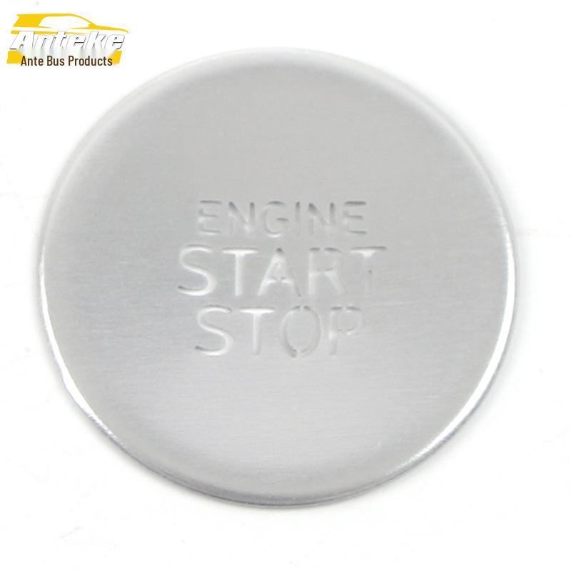 21 Elantra One-Button Start Sticker & Headlight Control Sequin Accessories