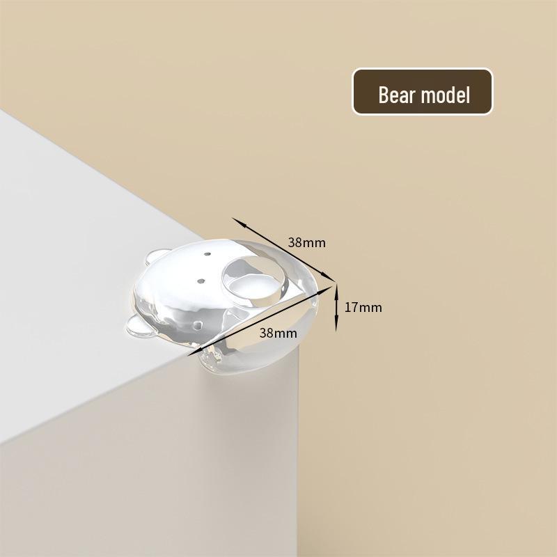 Children's Transparent Corner Protector for Coffee Tables - Soft Anti-Collision PVC Edge Wrap Strip