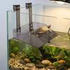 Saugnapf Schildkröte Schwimmende Plattform Kunststoff Schildkröte Kletterhang Kletterleiter Haustier Lebensraum