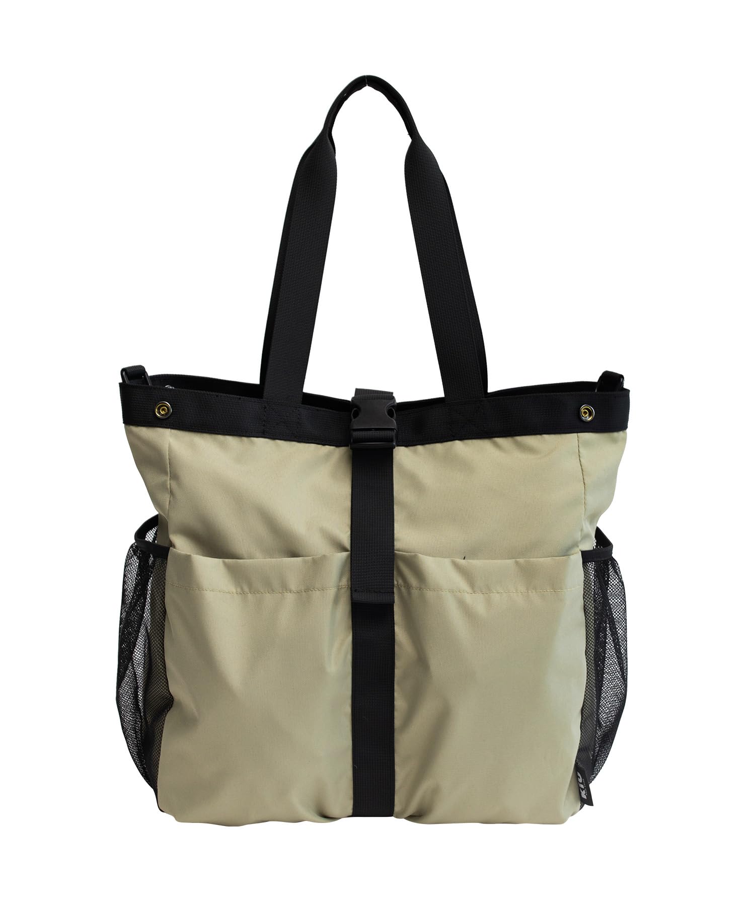 

TOTE BAG Waterproof Water Repellent Unisex Men Women Unisex Large Capacity Pocket Storage Bag Travel Simple Stylish Beige [KIU] Multi-Purpose 3-WAY
