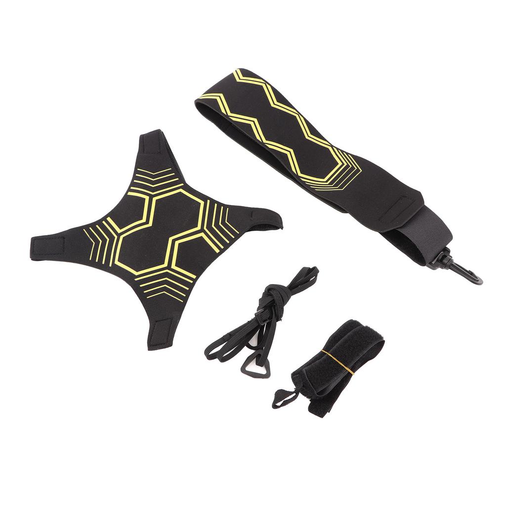 Solo Soccer Trainer Football Kick Throw Solo Practice Training Aid Control Skills Adjustable Waist