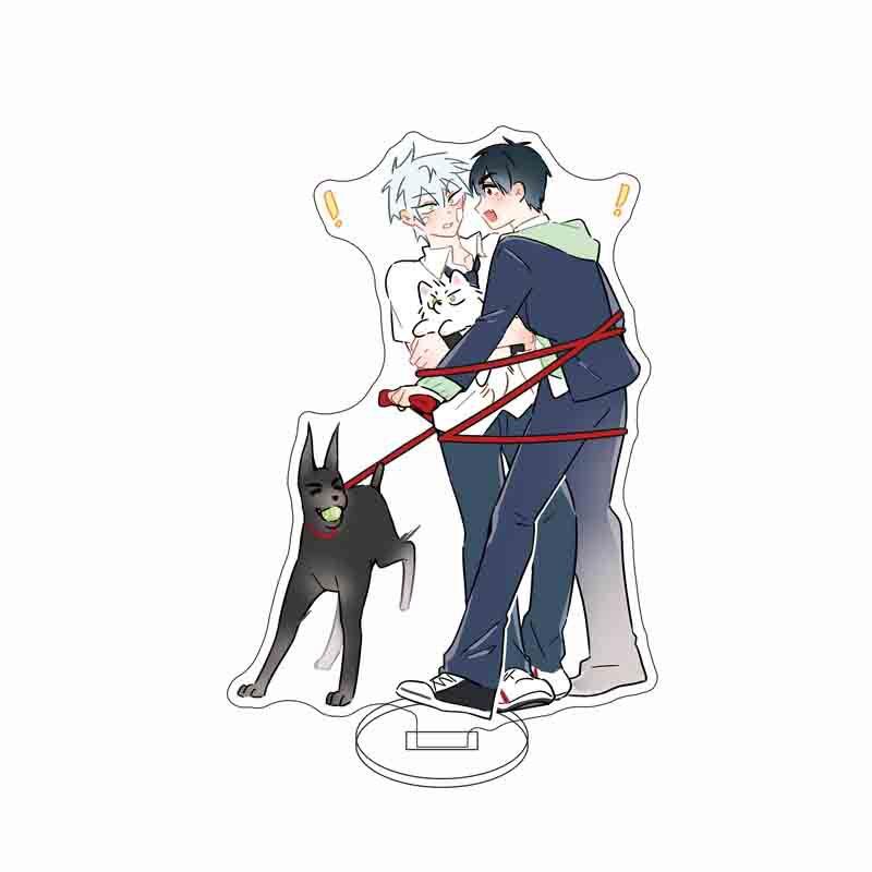 Alien Stage Till IVAN Luka Acrylic Stand Model Plate Decoration Originality Desk Figure Display Fan Gift Cartoon Couple Product