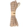 Hot Sell 10mm Natural Linen Webbing Strip for Craft and DYI Jute Ribbon for Decoration & Packing