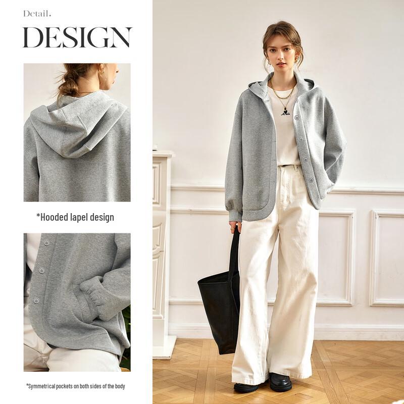 Olrain Women's Hooded Casual Sweatshirt