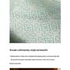 Zhi She Tang Dynasty Pattern Tea Mat Set - Double-Sided Retro Chinese Zen Table Runner & Tablecloth
