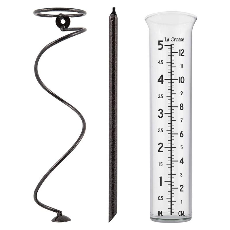 

Дождемер до 5 дюймов, измерительный инструмент для садовой воды