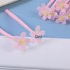 Korean Cherry Blossom Creative Pen: Fresh & Cute Flower Design for Students, Exams, Signatures & Writing.