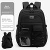Junior High School Backpack With Breathable Nylon Material For Students And Kids