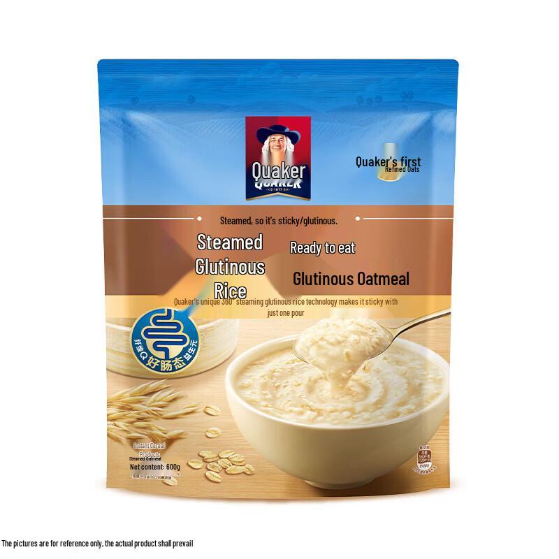 Quaker Steamed Instant Sticky Oats 600g