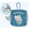 Marimo Craft Sanrio Hello Kitty Light Blue Angel 3rd Edition Mini Pouch, Light Blue, Hello Kitty, W80 x H80 x D40mm, BLKT-074