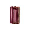 Coach Samy 24 Classic Monogram Print Push Lock Closure Leather And PVC Shoulder Bag Crossbody Bag Tote Bag Medium Women Bags Brown Red CH724-B4NQ4