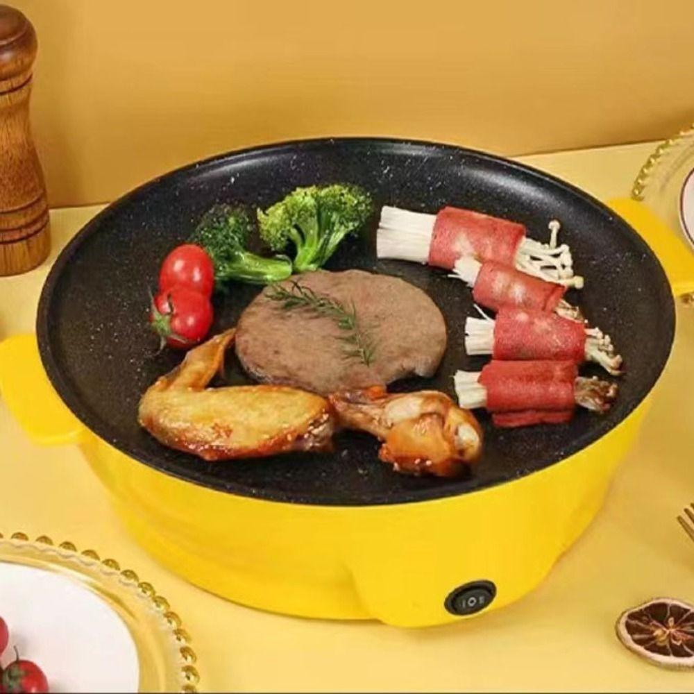 Non-stick Grill 220V Baking Roast Pot Kitchen Tool Electric Hot Pot  Omelette