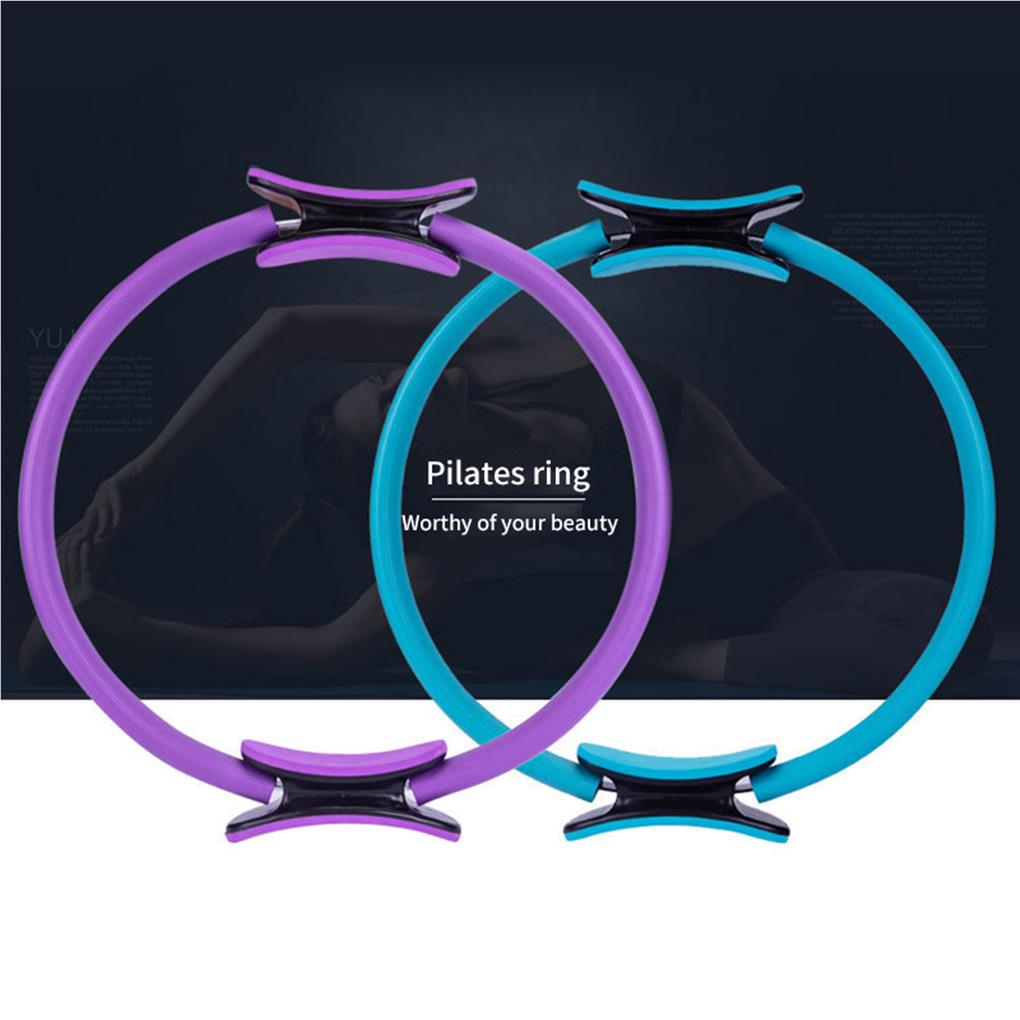 Pilates Ring Home Gym Using Simple Exercise Circles Adults Training Tools Solid Color Yoga Sport Circle Fitness Accessory