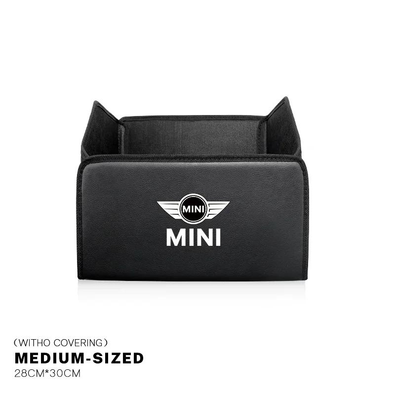 -Faltbare Auto-Kofferraum-Organizer-Tasche zur Aufbewahrung von Auto-Emblemen für BMW MINI Cooper S JCW WORKS One Countryman R58 R57 R56 R55 F55 F56