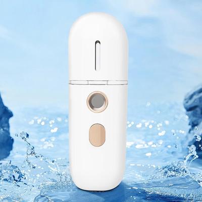Portable Humidifier Nano Mist Sprayer Quiet Face Sprayer Beauty Humidifier for Daily Makeup