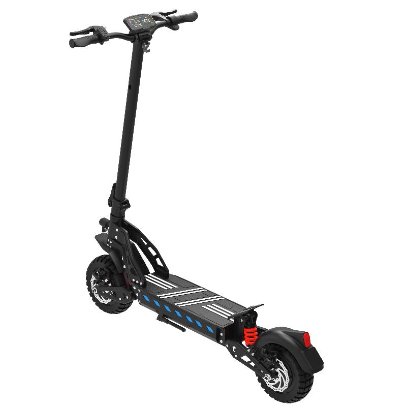 DriveTron DT10 Adult Electric Scooter, 31 Mph, Dual Disc Brakes + EABS, Dual Spring Suspension, NFC,48V 15.6Ah 1000W