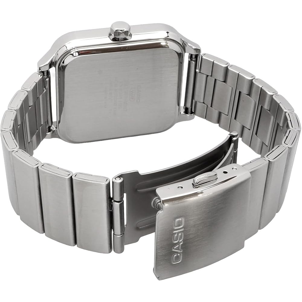 [CASIO Standard Round Rectangle 24 Hour Display Multifunction Analog Men's Watch MTP-M307D-3BV Gr...