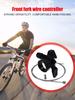 MTB Bike Suspension Fork Remote Lockout Lever Switch with Cable Bicycle Accessory for Outdoor Hiking Supplies