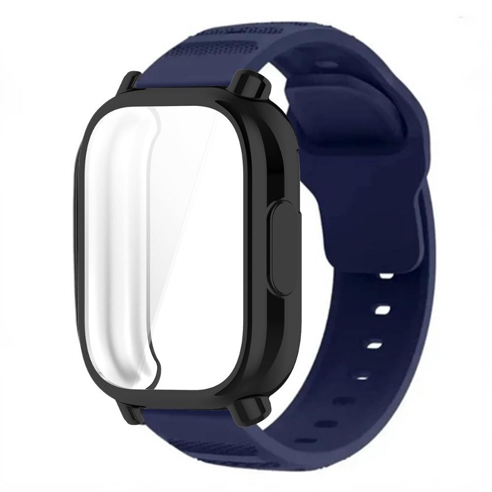 Breathable Silicone Strap+TPU Screen Protector For Redmi Watch 5 Active Band Soft Case For Redmi Watch 5 Lite Sports Band Correa