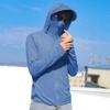 New 2026 Men's Summer Ice Silk Sunscreen Jacket, UV Protection, Outdoor Thin Breathable Lightweight Sunscreen Clothing