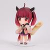 PM Office A Plafia Tohoku Kiritan Mini Figure Set, Approximately 120mm Tall, 1/12 Scale, Pre-Colored Plastic Model Kit, PP249