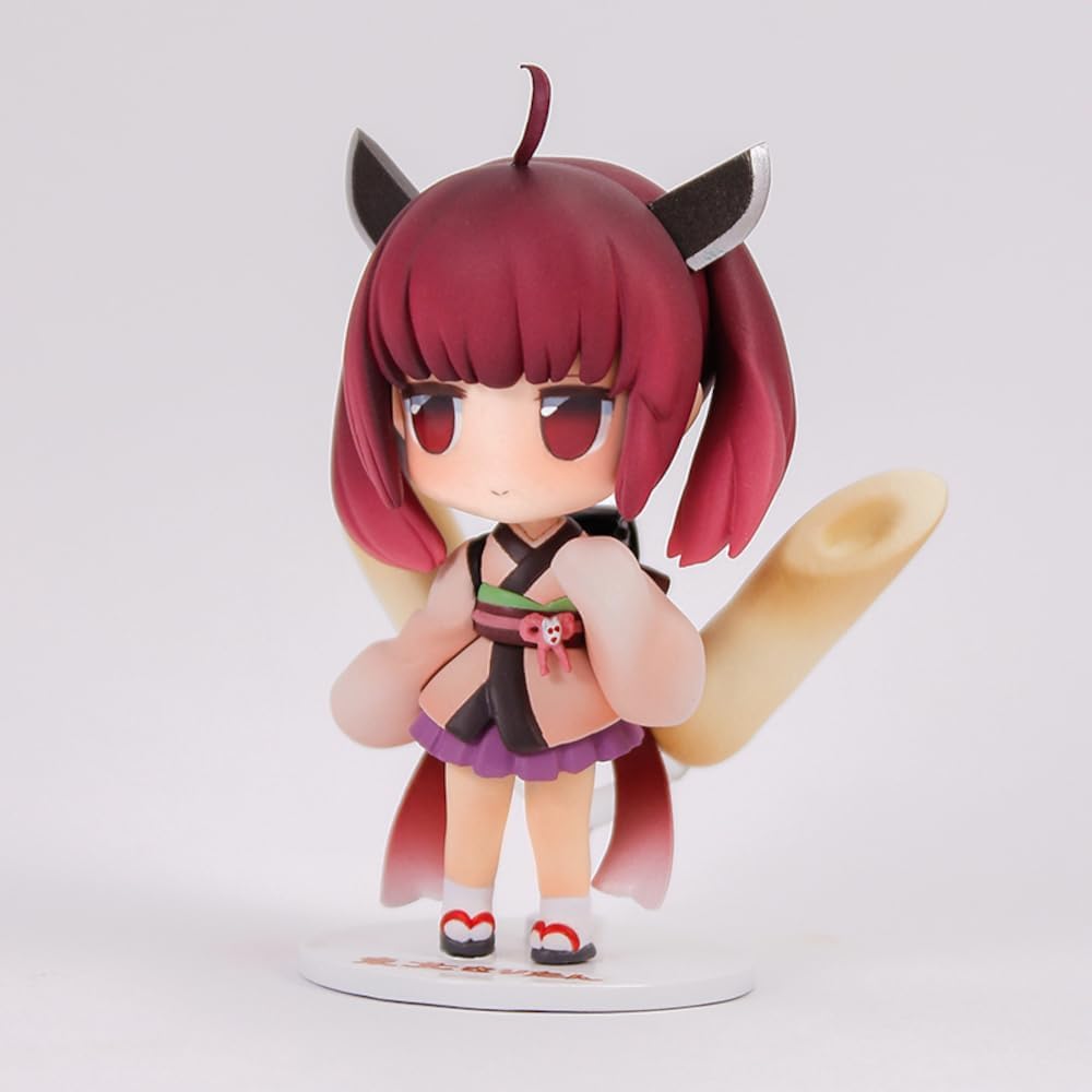 PM Office A Plafia Tohoku Kiritan Mini Figure Set, Approximately 120mm Tall, 1/12 Scale, Pre-Colored Plastic Model Kit, PP249