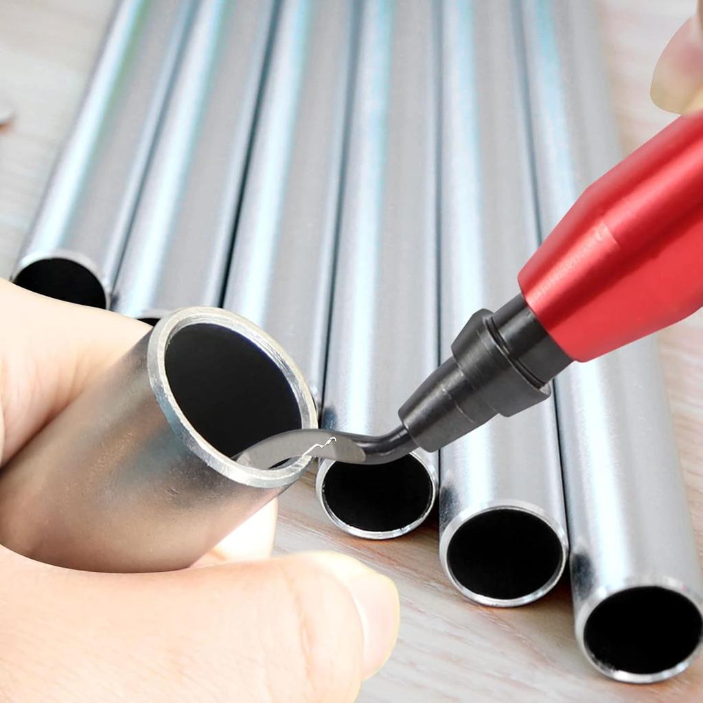 20 pz BS1010 Lama raschietto per coltello da rifilatura per sbavatori manuali Lama di ricambio per raschiare plastica PVC Ferro