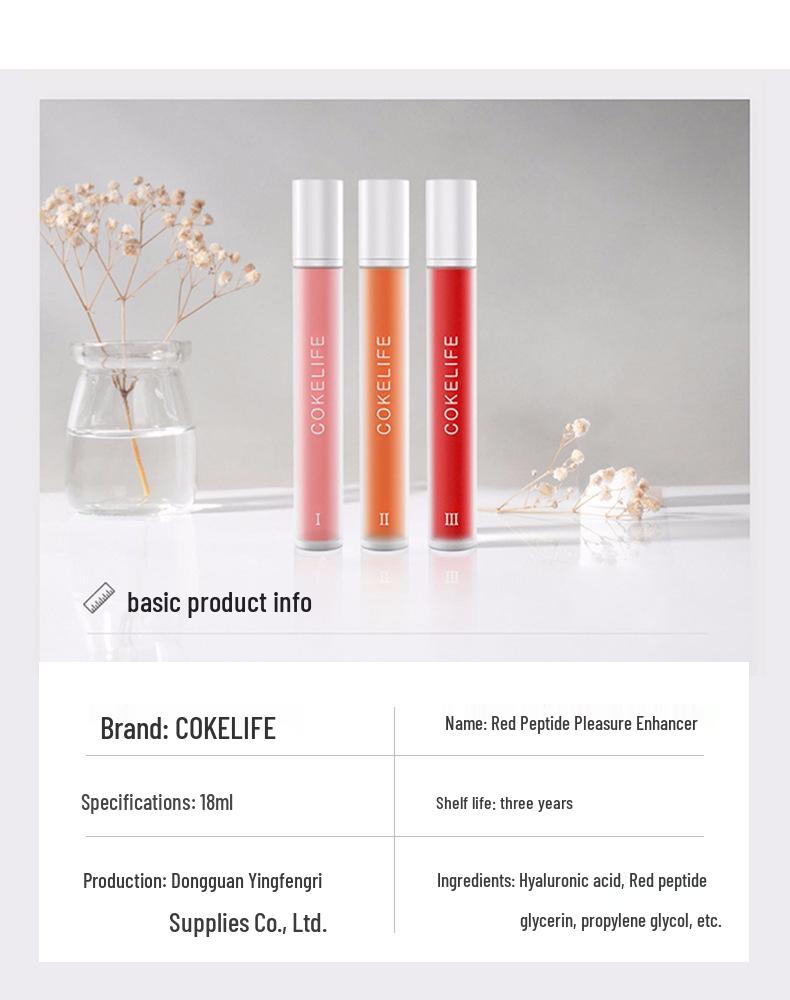 Cokelife Red Peptide Female Pleasure Enhancement Liquid