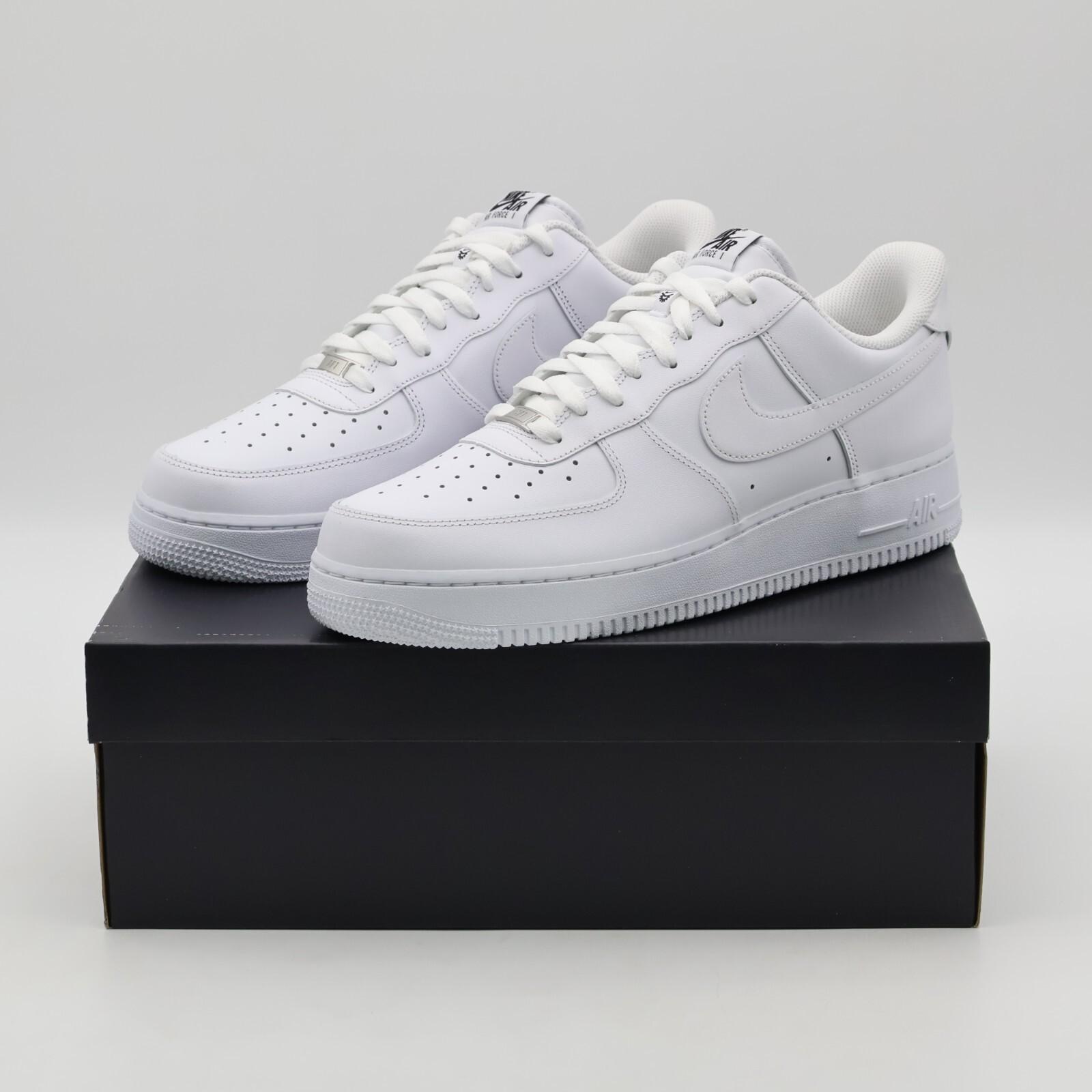 FD1146-100 Nike Air Force 1 07 FlyEase Тройной белый (Мужской) 10.5