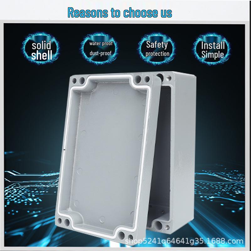 Druckguss-Aluminium Außenverteilerkasten IP65 Wasserdichtes Gehäuse