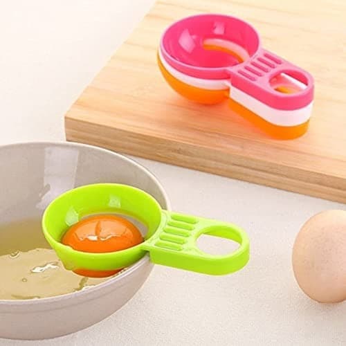 Egg Yolk Separator, Egg Yolk White Filter, Food Grade Egg Separator, Strainer, Colander Filter, Convenient and Attractive Kitchen Cooking Gadget