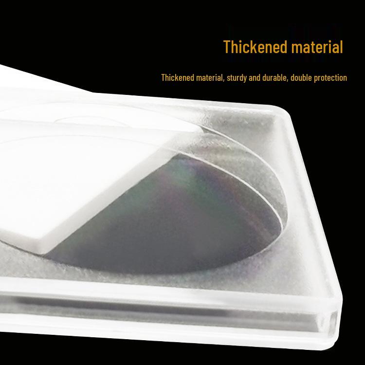 Coin Capsule Box Set: 40mm Square, 27mm Coin, 30mm Collection with Ring Storage