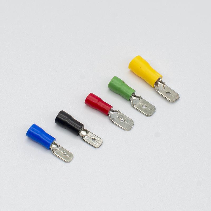 CJH MDD2 Cold Press Male Pre-insulated Blade Terminal 6.3/4.8 Connector